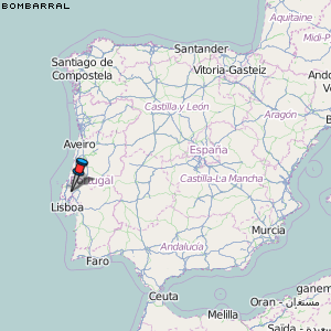Bombarral Karte Portugal