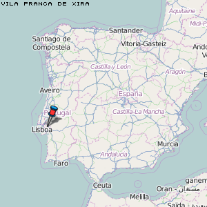 Vila Franca de Xira Karte Portugal