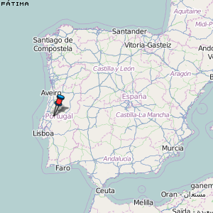 Fátima Karte Portugal