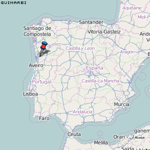 Guimarei Karte Portugal