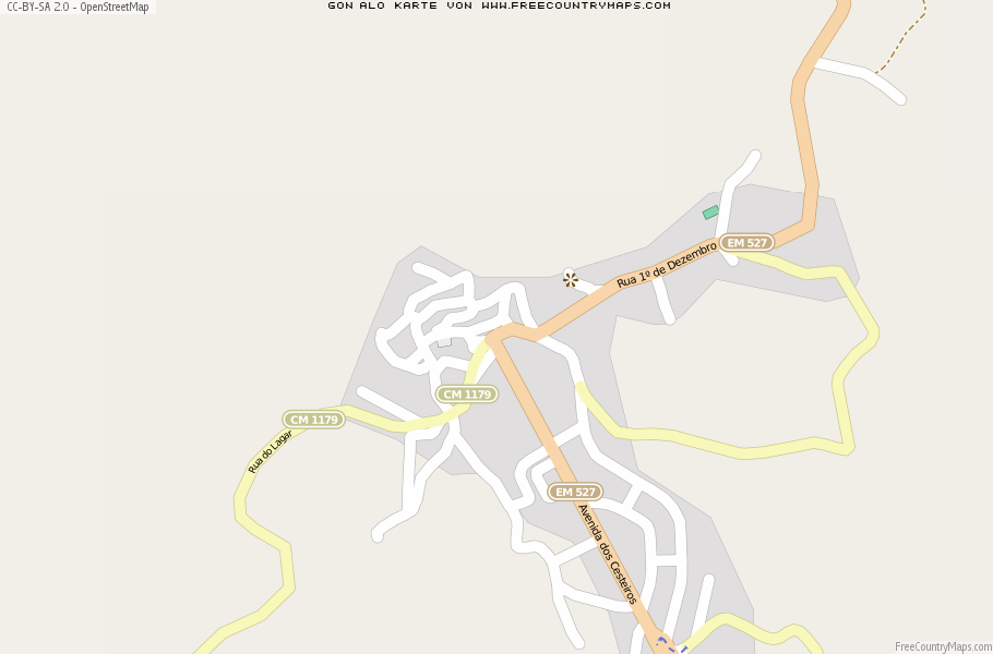 Karte Von Gonçalo Portugal