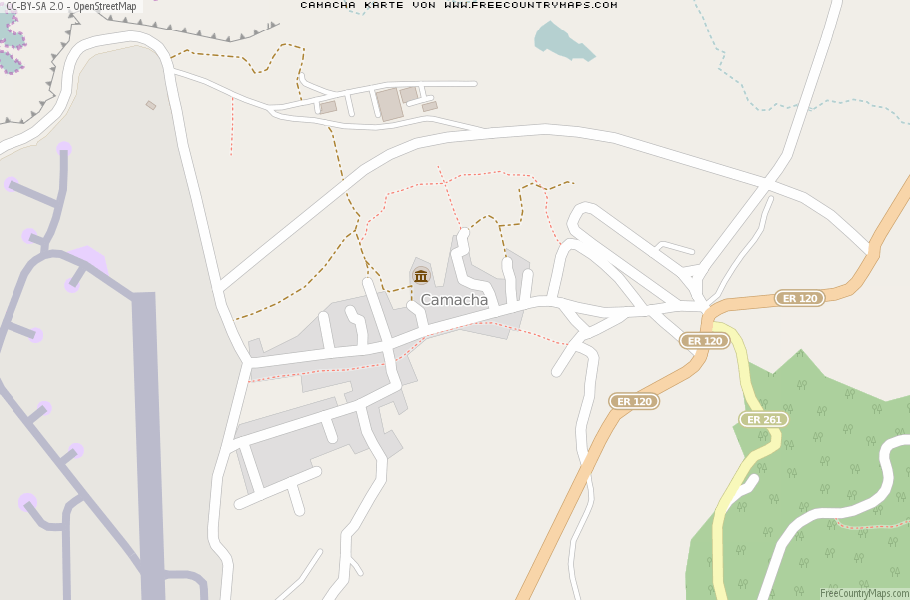 Karte Von Camacha Portugal