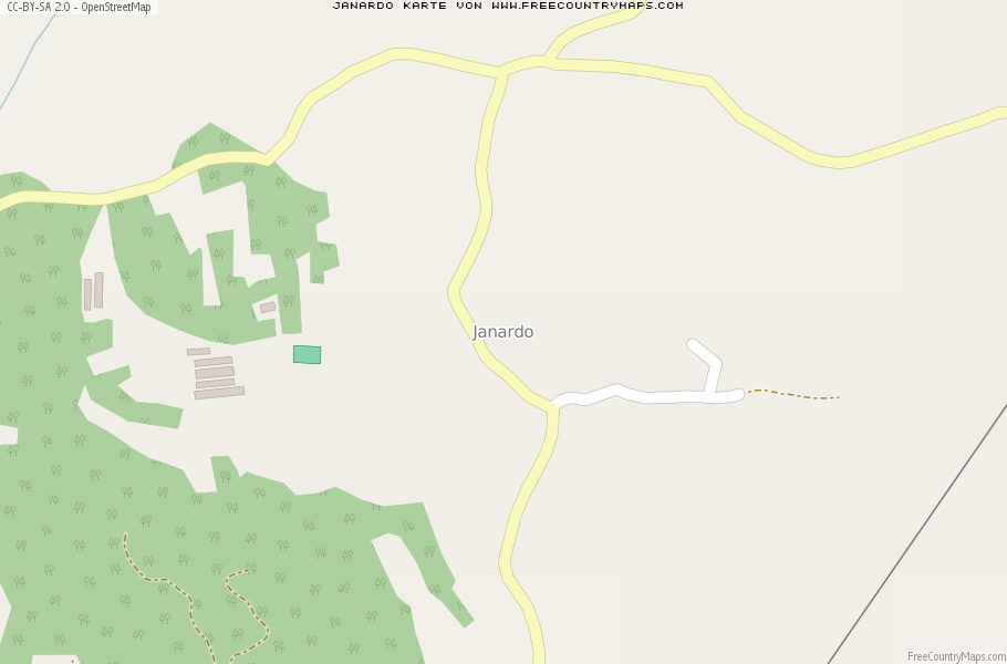 Karte Von Janardo Portugal
