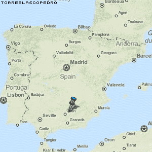 Torreblascopedro Karte Spanien