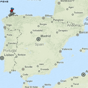Fene Karte Spanien