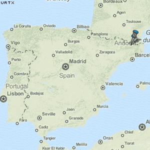 Urtx Karte Spanien