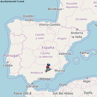 Guadahortuna Karte Spanien