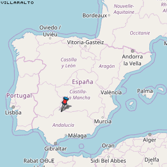 Villaralto Karte Spanien