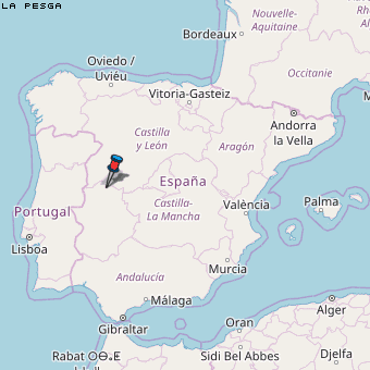 La Pesga Karte Spanien