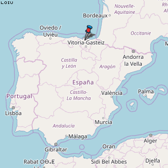 Loiu Karte Spanien