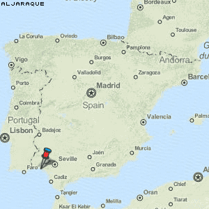 Aljaraque Karte Spanien