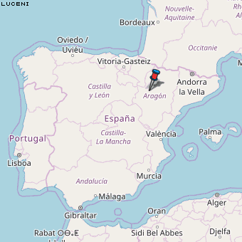 Luceni Karte Spanien