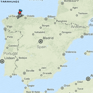 Taramundi Karte Spanien