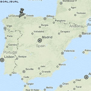 Boal/Bual Karte Spanien