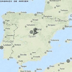 Daganzo de Arriba Karte Spanien