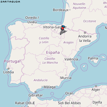 Sartaguda Karte Spanien