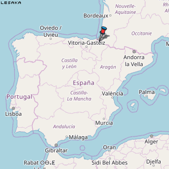 Lesaka Karte Spanien