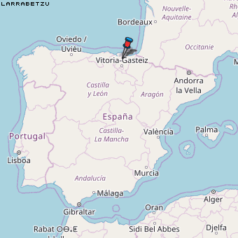 Larrabetzu Karte Spanien