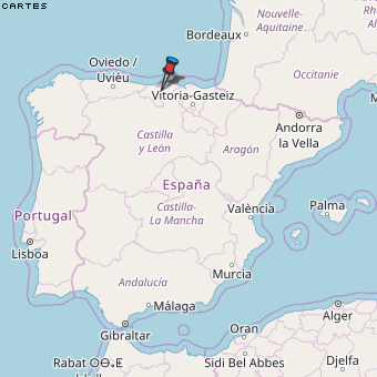 Cartes Karte Spanien