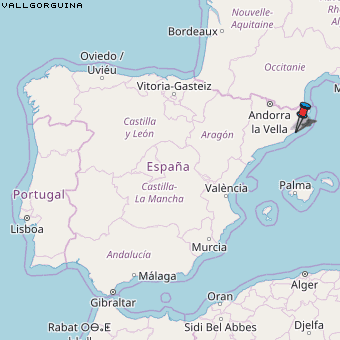 Vallgorguina Karte Spanien