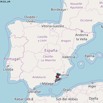Rioja Karte Spanien
