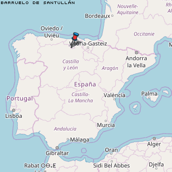 Barruelo de Santullán Karte Spanien