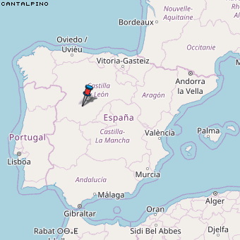 Cantalpino Karte Spanien