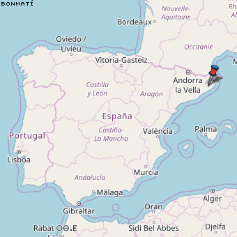 Bonmatí Karte Spanien