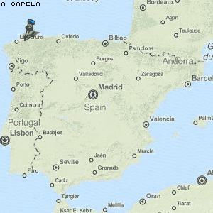 A Capela Karte Spanien