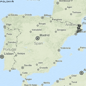 Polinyà Karte Spanien