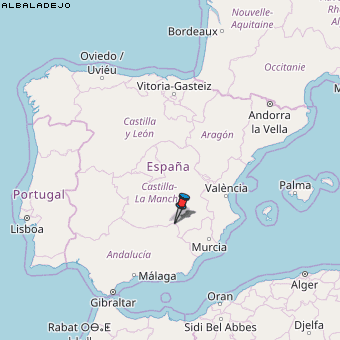Albaladejo Karte Spanien
