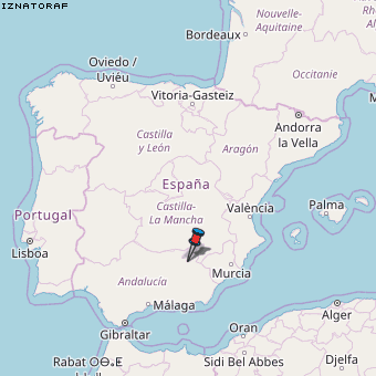 Iznatoraf Karte Spanien