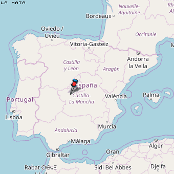 La Mata Karte Spanien