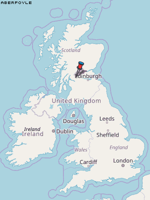 Aberfoyle Karte Vereinigtes Knigreich