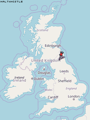Haltwhistle Karte Vereinigtes Knigreich