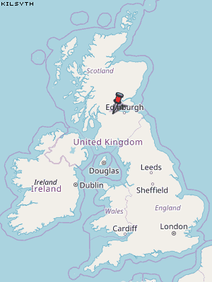 Kilsyth Karte Vereinigtes Knigreich