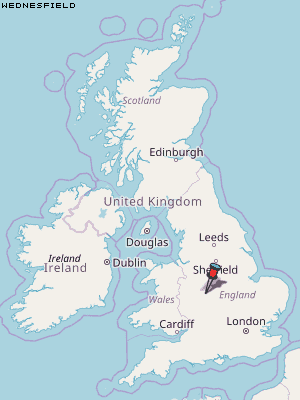 Wednesfield Karte Vereinigtes Knigreich