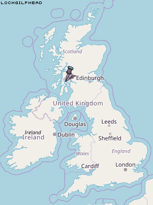 Lochgilphead Karte Vereinigtes Knigreich