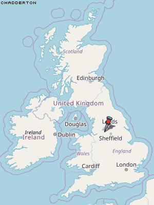 Chadderton Karte Vereinigtes Knigreich