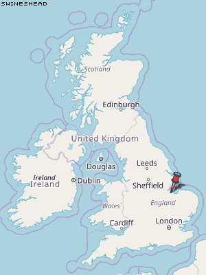 Swineshead Karte Vereinigtes Knigreich