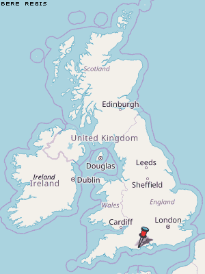 Bere Regis Karte Vereinigtes Knigreich
