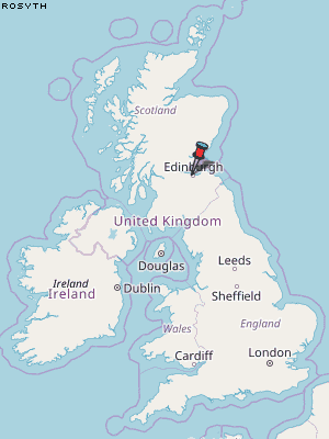 Rosyth Karte Vereinigtes Knigreich