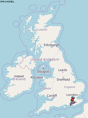 Arundel Karte Vereinigtes Knigreich