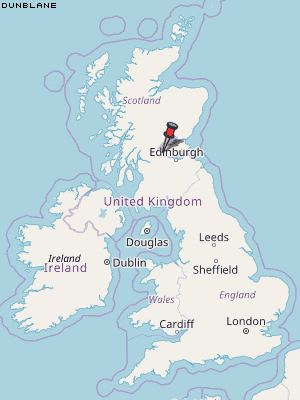 Dunblane Karte Vereinigtes Knigreich