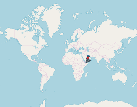 Free Map of Djibouti