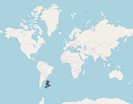 Free Map of Falkland Islands