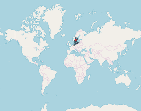 Free Map of Netherlands