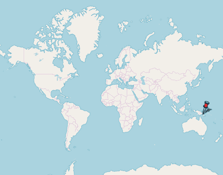 Free Map of Papua New Guinea