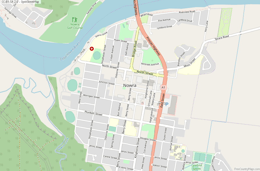 Map Of Nowra Nsw Nowra Map Australia Latitude & Longitude: Free Maps