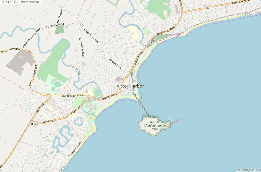 Victor Harbor Australia Map